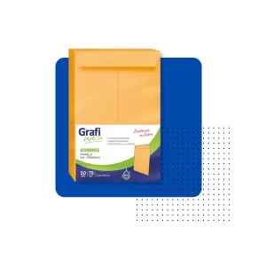 PAQUETE SOBRE MANILA A4 X 50 GRAFIPAPEL